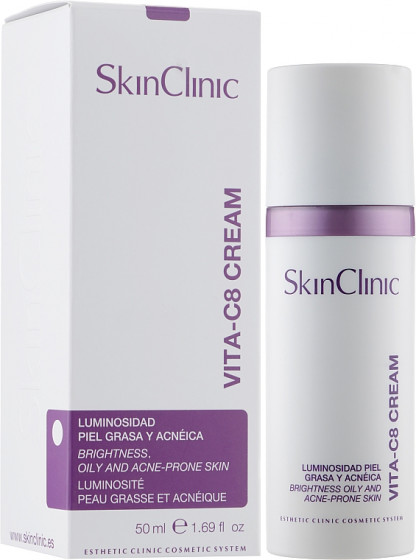 SkinClinic Vita-C8 Cream - Крем для лица с витамином С 8% - 1