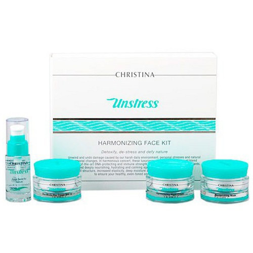 Christina Unstress Face Kit - Набор антистресс-препаратов для ухода за кожей лица