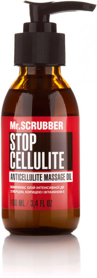 Mr.Scrubber Stop Cellulite Massage Oil - Антицеллюлитное массажное масло