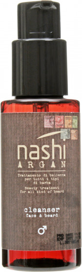 Nashi Argan Cleanser Face & Beard - Средство для очищения лица и бороды