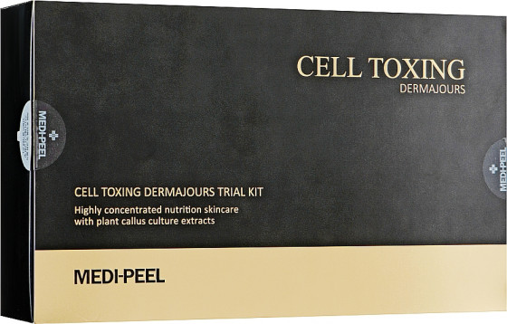 Medi Peel Cell Toxing Dermajours Trial Kit - Набор омолаживающих миниатюр для лица