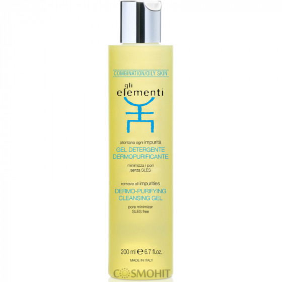 Gli Elementi Dermo-purifying Cleansing Gel - Очищающий гель для жирной кожи