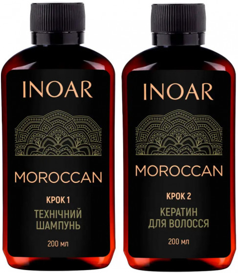 Inoar Moroccan hair keratin - Кератин для славянских волос