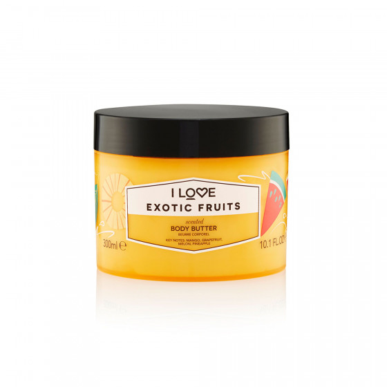 I Love Exotic Fruits Body Butter - Масло для тела "Экзотические фрукты"