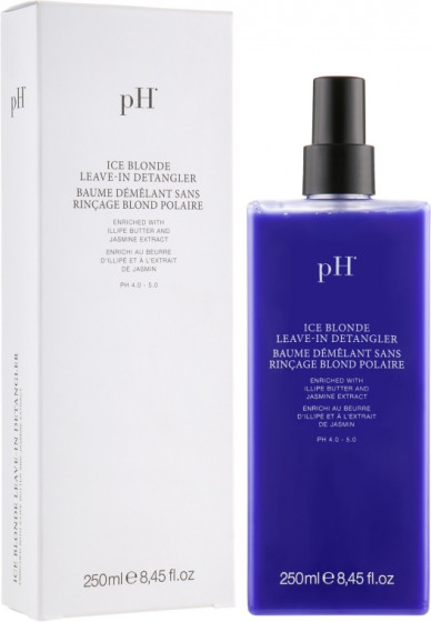 pH Laboratories Flower Ice Blond Leave-In Detangler - Несмываемый спрей-кондиционер "Ледяной блонд"