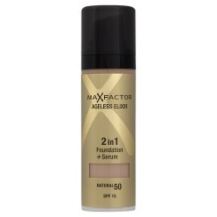 Max Factor Ageless Elixir 2 в 1 Foundation + Serum - Тональная основа для лица