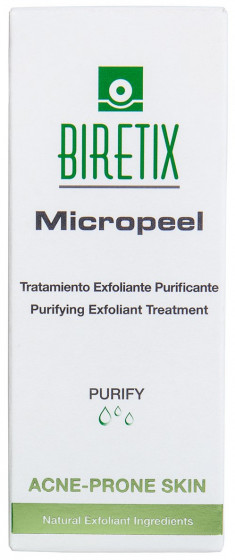 Cantabria Biretix Micropeel Purifying Exfoliant Treatment - Очищающий скраб-эксфолиант для кожи с акне - 2