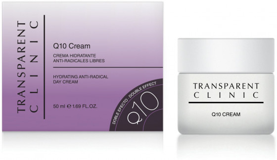 Transparent Clinic Q10 Cream - Антиоксидантный крем для лица двойного действия