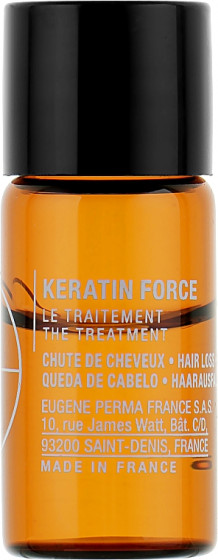 Eugene Perma Essentiel Keratin Force Ampoules - Интенсивная программа против выпадения волос - 1