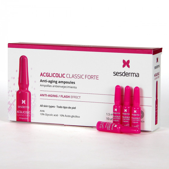 Sesderma Acglicolic Classic Forte Ampules - Ампулы с гликолевой кислотой сильные - 2