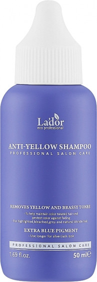 La'dor Anti Yellow Shampoo - Шампунь против желтизны волос