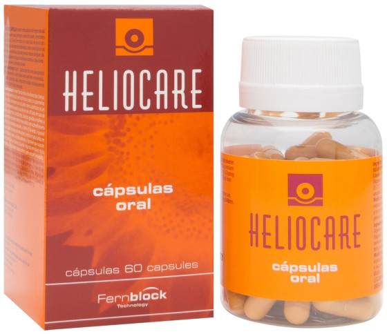 Cantabria Heliocare Capsules Oral B0 S/P - Комплексная защита "Солнечный фильтр в капсулах" с бета каротином