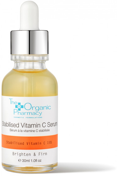 The Organic Pharmacy Stabilized Vitamin C Serum - Сыворотка со стабилизированным витамином С для сияния и молодости кожи