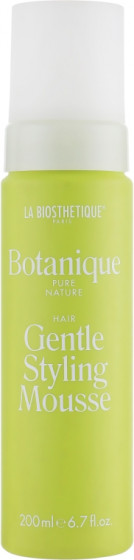 La Biosthetique Botanique Pure Nature Gentle Styling Mousse - Мусс для укладки с укрепляющим и разглаживающим эффектом