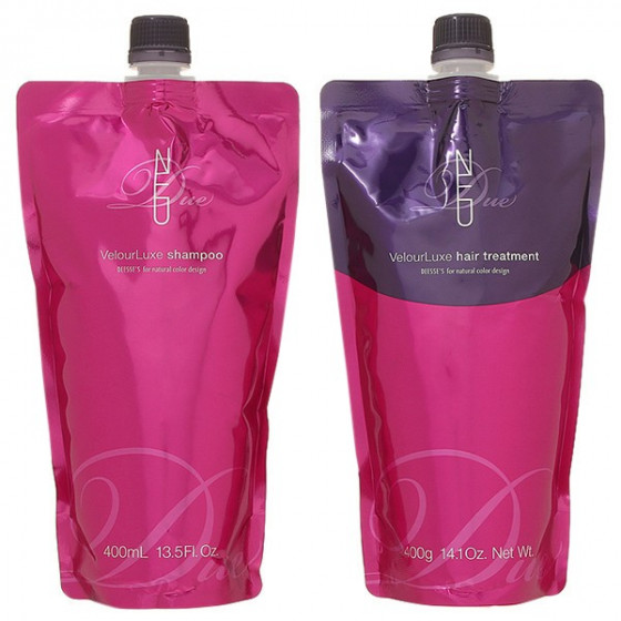 Milbon Deesse's Neu Due Velour Luxe Hair Treatment - Лечебная маска для жестких и окрашенных волос - 1