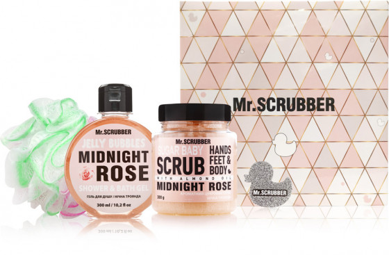 Mr.Scrubber "Midnight Rose" Gift Set - Подарочный набор