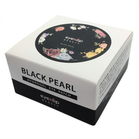 Eyenlip Black Pearl Hydrogel Eye Patch - Гидрогелевые патчи с пудрой черного жемчуга для кожи вокруг глаз - 2