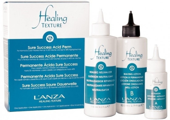 L'anza Healing Texture Sure Success Acid Perm - Набор для химической завивки волос - 2