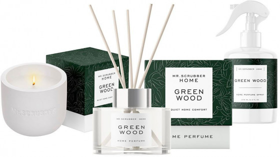 Mr.Scrubber Home Perfume "Green Wood" - Аромадиффузор для дома - 1