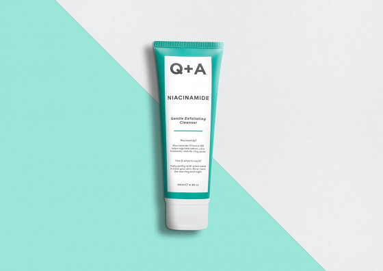 Q+A Niacinamide Gentle Exfoliating Cleanser - Отшелушивающий гель для лица с ниацинамидом - 4