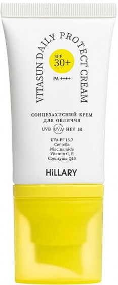 Hillary VitaSun Daily Protect Cream SPF30+ - Солнцезащитный крем