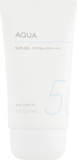 Missha All Around Safe Block Aqua Sun SPF50+/PA+++ - Солнцезащитный крем SPF50+/PA+++