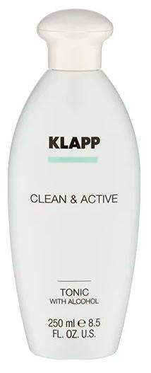 Klapp Clean & Active Tonic with Alcohol - Тоник для лица