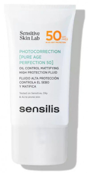 Sensilis Photocorrection [Pure Age Perfection] SPF50+ - Фотокоректор для проблемной кожи