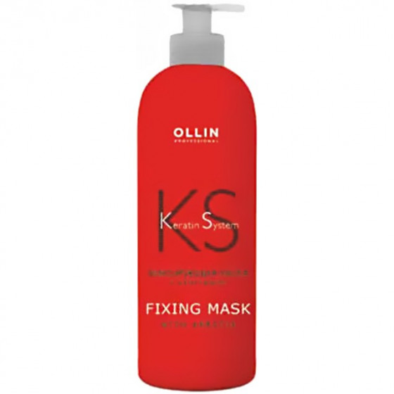 OLLIN Keratin System Fixing Mask - Фиксирующая маска