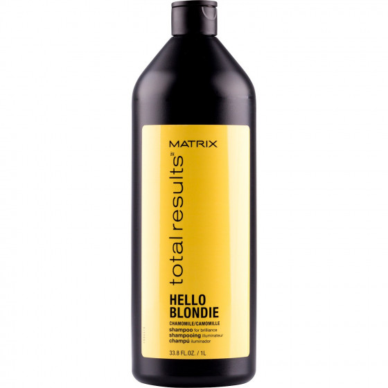 Matrix Total Results Hello Blondie Shampoo - Шампунь для натуральных или окрашенных волос оттенка блонд