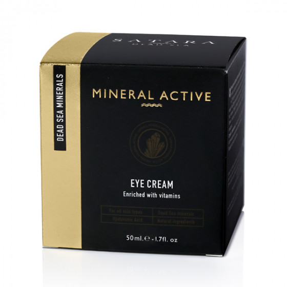 Satara Mineral Active Eye Cream - Минеральный крем для кожи вокруг глаз - 1