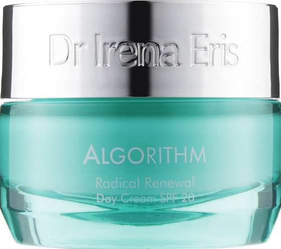 Dr. Irena Eris Algorithm Radical Renewal D-Cream SPF 20 - Восстанавливающий дневной крем для кожи лица и вокруг глаз SPF 20