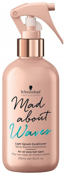 Schwarzkopf Professional Mad About Waves Light Splash Conditioner - Легкий спрей-кондиционер для волнистых волос