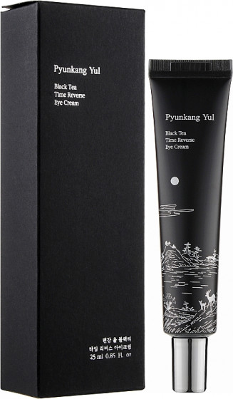 Pyunkang Yul Black Tea Time Reverse Eye Cream - Омолаживающий крем для кожи вокруг глаз - 1