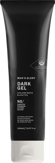 Nook Dear Beard Man's Glory Dark Gel - Камуфлирующий гель-блеск для укладки