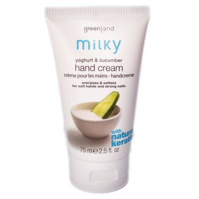 Greenland Milky Hand Cream Yoghurt & Cucumber - Крем для рук Йогурт-Огурец