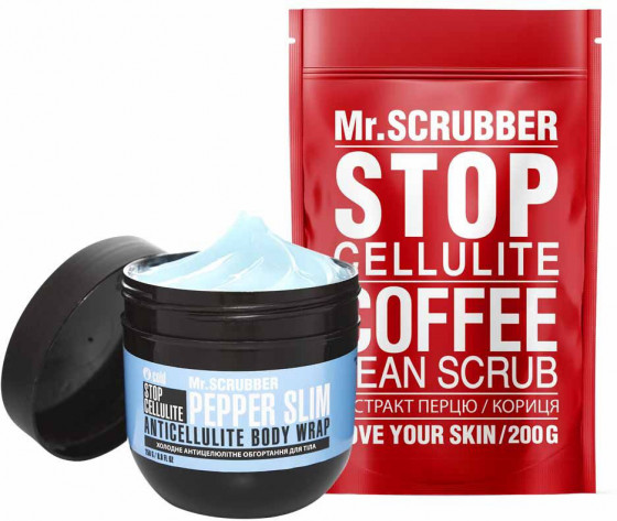 Mr.Scrubber Anti-cellulite Set - Антицеллюлитный набор