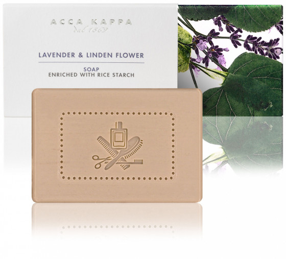 Acca Kappa Lavender & Linden Flower Soap - Мыло "Лаванда и липовый цвет"