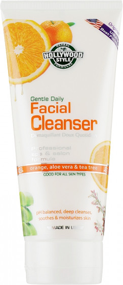 Hollywood Style Gentle Daily Facial Cleanser - Гель для деликатного очищения лица