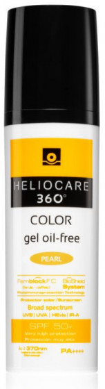 Cantabria Heliocare 360º Color Gel Oil-Free Sunscreen SPF50+ - Солнцезащитный гель с тоном на водной основе - 1