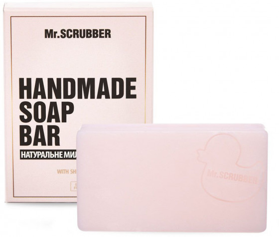 Mr.Scrubber Handmade Soap Bar "Rose" - Брусковое мыло ручной работы в подарочной коробке