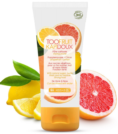 Toofruit Kapidoux Grapefruit + Lemon Styling Paste - Паста для стайлинга "Грейпфрут и Лимон" - 1