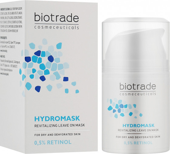 Biotrade Pure Skin Hydromask Revitalizing Leave On Mask 0,5% Retinol - Увлажняющая ревитализирующая маска для лица - 1