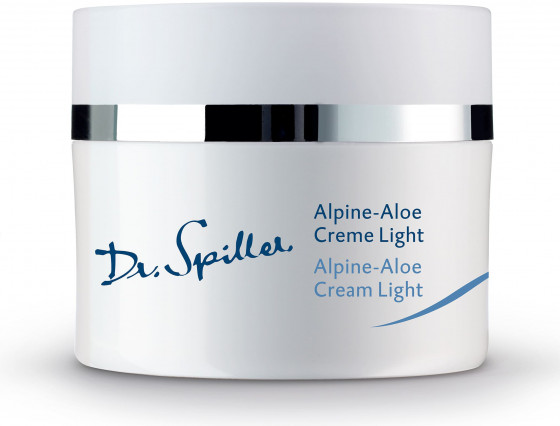 Dr. Spiller Alpine-Aloe Cream Light - Легкий крем с экстрактом альпийского алое