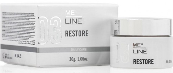 Me Line 03 Restore - Крем-эмоллиент для восстановления кожи после домашней депигментирующей терапии 