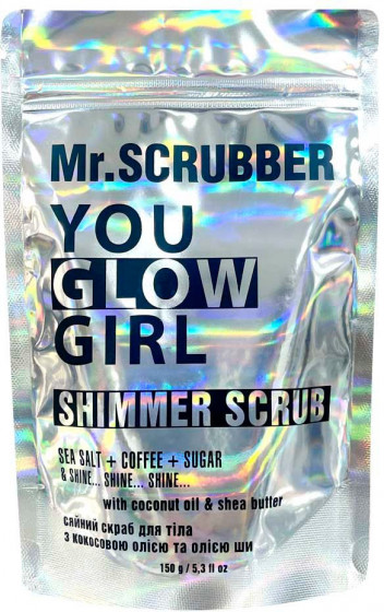 Mr.Scrubber You Glow Girl Shimmer Scrub - Скраб для тела