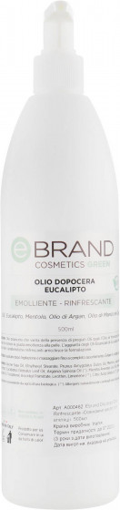 Ebrand Olio dopo Cera Rinfrescante - Освежающее масло после эпиляции с эвкалиптом