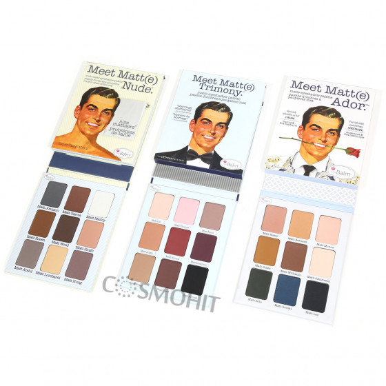 TheBalm Palettes Meet Matte Ador - Палетка теней - 2