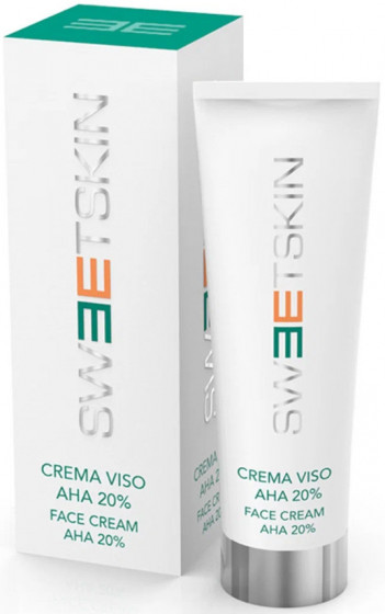 Sweet Skin System Crema Viso АНА 20% - Крем для лица АНА 20% для интенсивной стимуляции и лифтинга