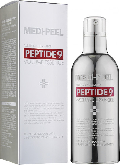 Medi Peel Peptide 9 Volume Essence - Кислородная эссенция для лица с пептидным комплексом - 1